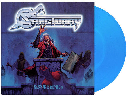 The Sanctuary - Refuge Denied (MOV TRANSLUSCENT BLUE VINYL) | Mint (M) Mint (M)
