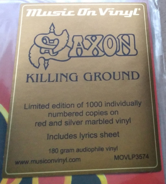 Saxon - Killing Ground (COLOR VINYL) | Mint (M) Mint (M)