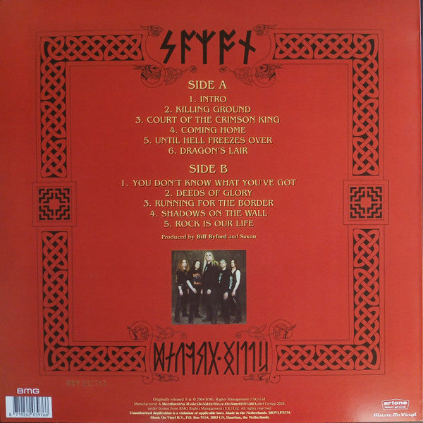 Saxon - Killing Ground (COLOR VINYL) | Mint (M) Mint (M)