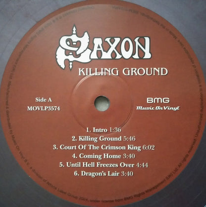Saxon - Killing Ground (COLOR VINYL) | Mint (M) Mint (M)