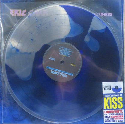 Eric Carr - Unfinished Business (LIQUID FILLED BLUE VINYL) |