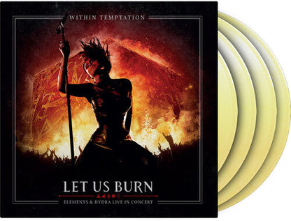 Within Temptation - (PRE-ORDER 10/17/25) Let Us Burn: Elements & Hydra Live in Concert (4xYELLOW VINYL) | Mint (M) Mint (M)