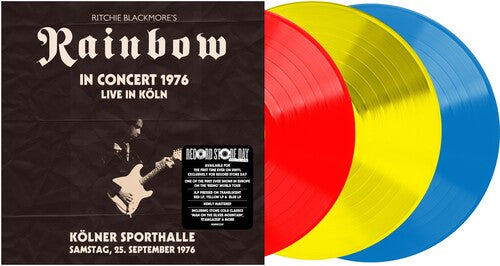Ritchie Blackmore's Rainbow - Live From Koln 1976 (RSD 2026)(Translucent Red, Yellow & Blue 3x Vinyl) | Mint (M) Mint (M)