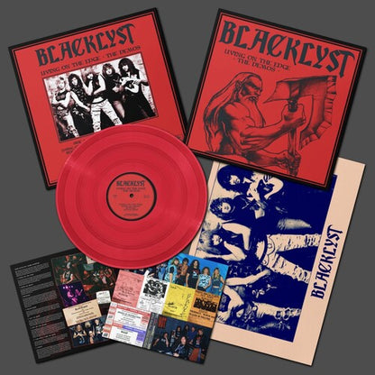 Blacklyst - Living on the Edge - The Demos (RED VINYL) | Mint (M) Mint (M)