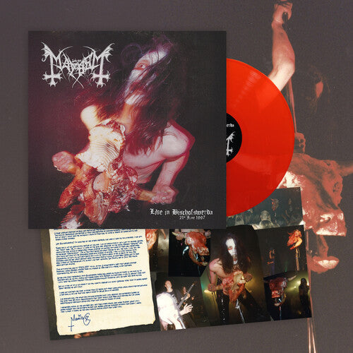 Mayhem - Live In Bischofswerda 1997 (BOOKLET RED VINYL) | Mint (M) Mint (M)