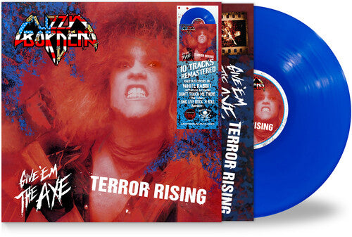 Lizzy Borden - Give 'Em the Axe & Terror Rising (BLUE VINYL) | Mint (M) Mint (M)