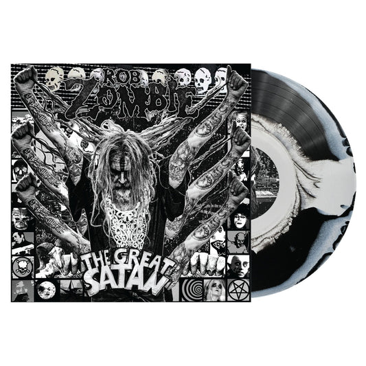 Rob Zombie - The Great Satan (Black White Swirl Vinyl) | Mint (M) Mint (M)