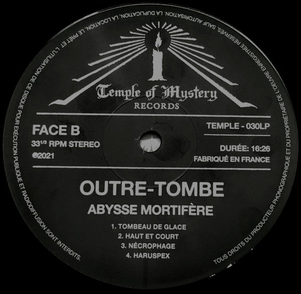 Abysse Mortifère (VINYL) | Mint (M) Mint (M)