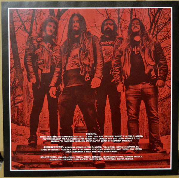 Abysse Mortifère (VINYL) | Mint (M) Mint (M)