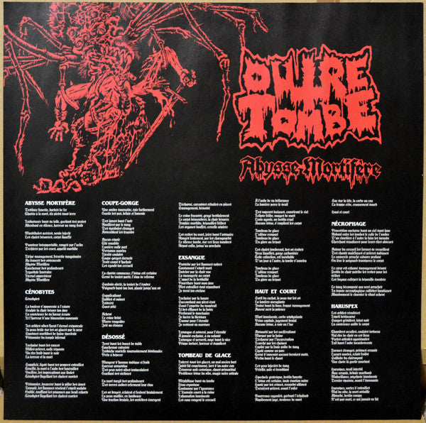 Abysse Mortifère (VINYL) | Mint (M) Mint (M)