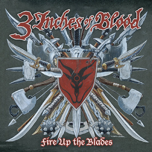 3 Inches Of Blood - Fire Up the Blades (Expanded) (CRIMSON FIRE VINYL) |