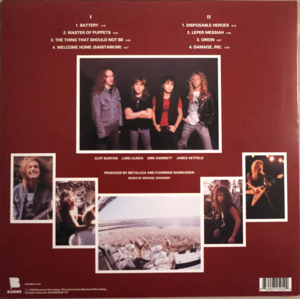 Master Of Puppets (RED BRICK VINYL) |