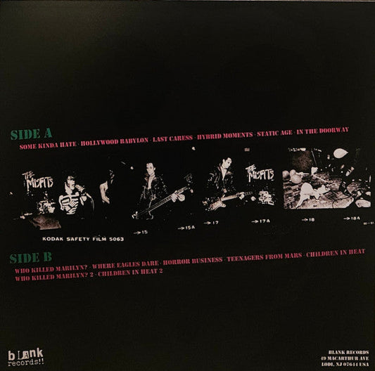 Misfits - Calling All Fiends - Studio Outtakes 1979-1980 (PINK VINYL) |