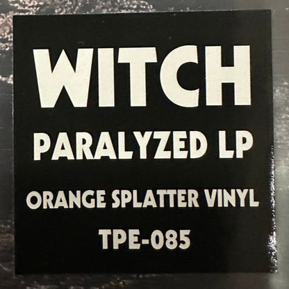 Witch - Paralyzed (ORANGE SPLATTER VINYL) | Mint (M) Mint (M)