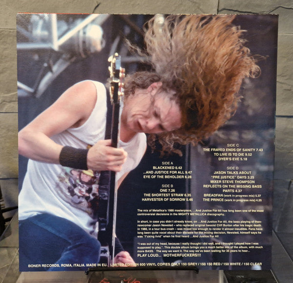 …And Justice For Jason (2xCOLOR VINYL) | Mint (M) Mint (M)