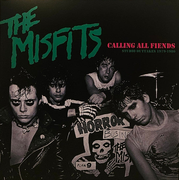 Misfits - Calling All Fiends - Studio Outtakes 1979-1980 (GREEN VINYL) | Mint (M) Mint (M)