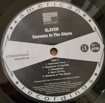 Seasons In The Abyss (VINYL) |
