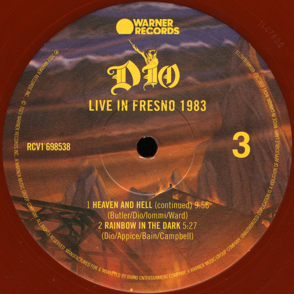 Dio (2) - Live In Fresno 1983 (2xVINYL) | Mint (M) Mint (M)