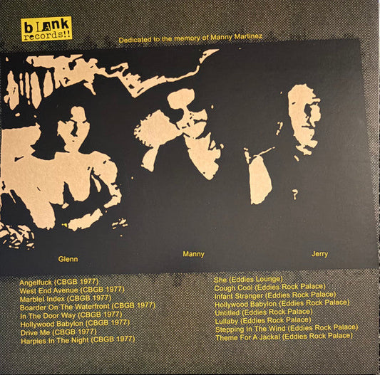 Misfits - Manny Tapes Vol. 1 (COLOR VINYL) |