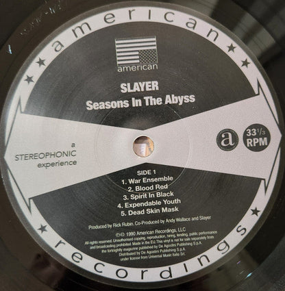 Seasons In The Abyss (VINYL) |