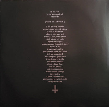 The Tenth Sub Level Of Suicide (2xVINYL) | Mint (M) Mint (M)