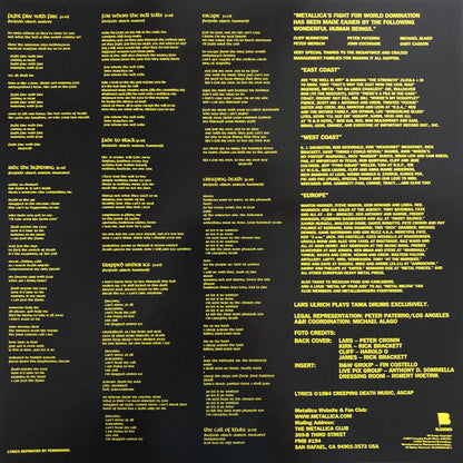 Metallica - Ride The Lightning (ELECTRIC BLUE VINYL) |