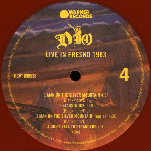 Dio (2) - Live In Fresno 1983 (2xVINYL) | Mint (M) Mint (M)