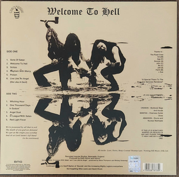 Venom (8) - Welcome To Hell (VINYL) |