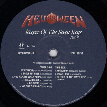 Keeper Of The Seven Keys (Part II) (*EUROPE PRESS* VINYL) | Mint (M) Mint (M)