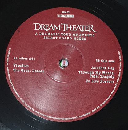 Dream Theater - A Dramatic Tour Of Events - Select Board Mixes (3xVINYL+2xCD) | Mint (M) Mint (M)