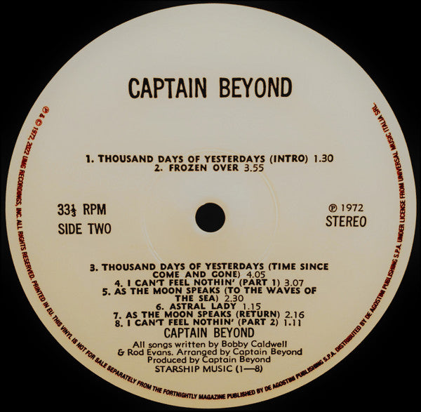 Captain Beyond (VINYL) | Mint (M) Mint (M)
