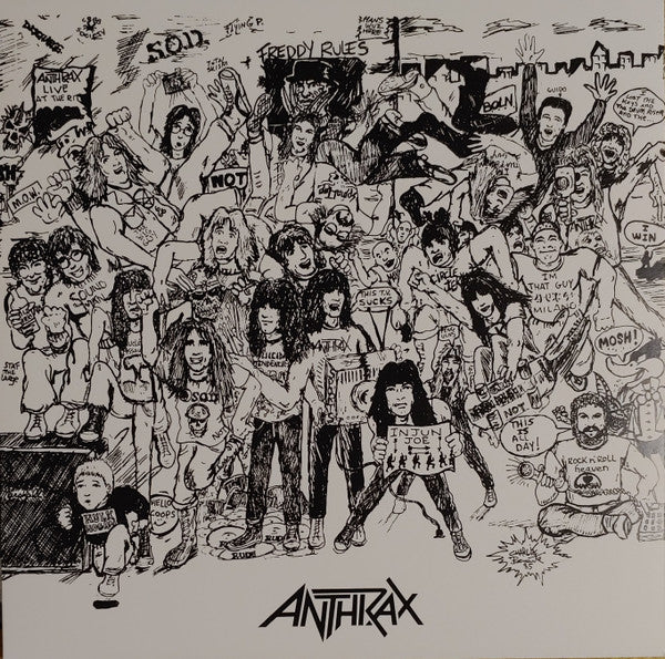 Spreading The Disease (VINYL) *CREASE* | Mint (M) Excellent+ (EX+)