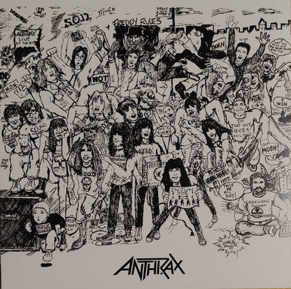 Spreading The Disease (VINYL) *CREASE* | Mint (M) Excellent+ (EX+)