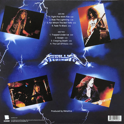 Metallica - Ride The Lightning (ELECTRIC BLUE VINYL) |