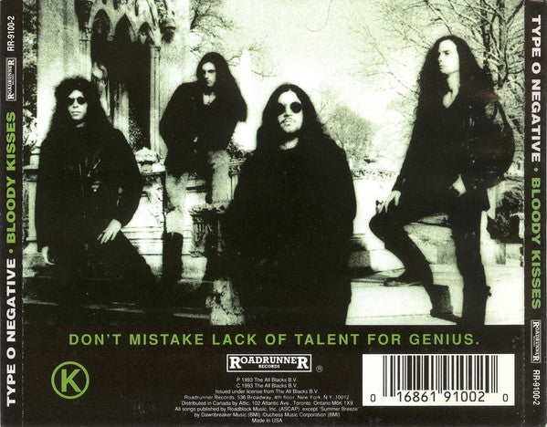 Type O Negative - Bloody Kisses (CD) | Excellent+ (EX+)