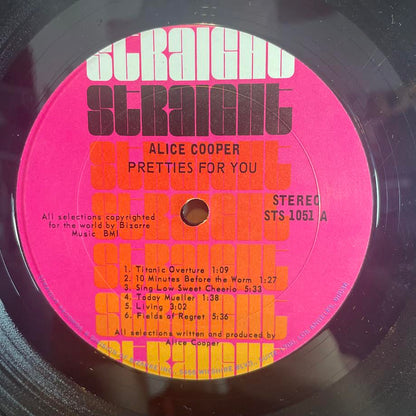 Alice Cooper - Pretties For You (VINYL) | Excellent+ (EX+) Excellent (EX)