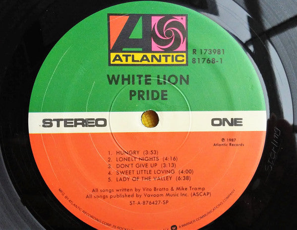 White Lion - Pride (CD) | Excellent+ (EX+) Excellent (EX)