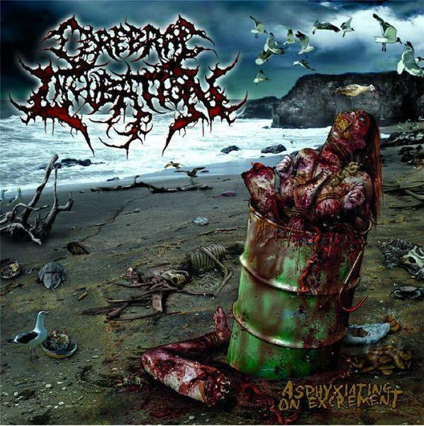 Cerebral Incubation - Asphyxiating On Excrement (VINYL) | Excellent+ (EX+) Near Mint (NM)