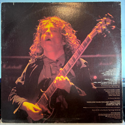 AC/DC - Let There Be Rock (VINYL) | Excellent+ (EX+) Very Good Plus (VG+)