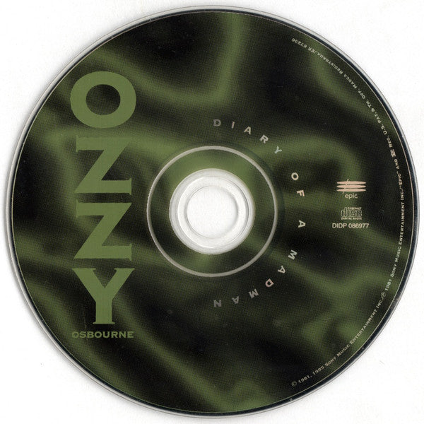 Ozzy Osbourne - Diary Of A Madman (CD) | Excellent+ (EX+) Excellent+ (EX+)
