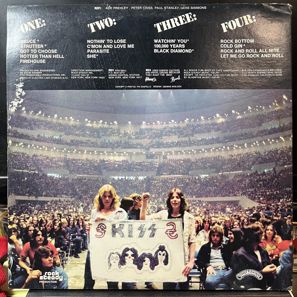 Kiss - Alive! (2xVINYL) | Excellent+ (EX+) Excellent (EX)