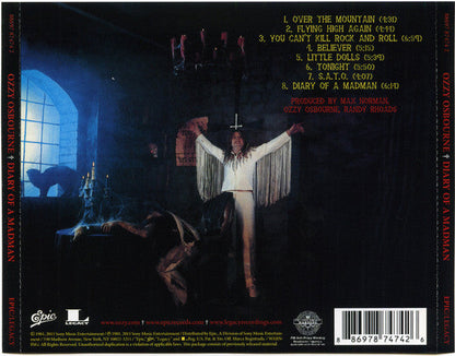 Ozzy Osbourne - Diary Of A Madman (CD) | Excellent+ (EX+) Excellent (EX)