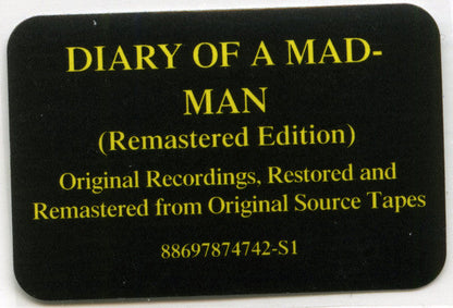 Ozzy Osbourne - Diary Of A Madman (CD) | Excellent+ (EX+) Excellent (EX)