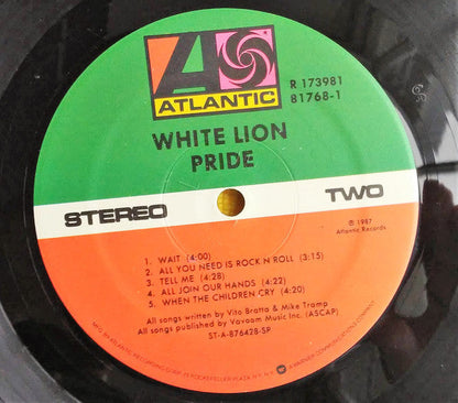 White Lion - Pride (CD) | Excellent+ (EX+) Excellent (EX)