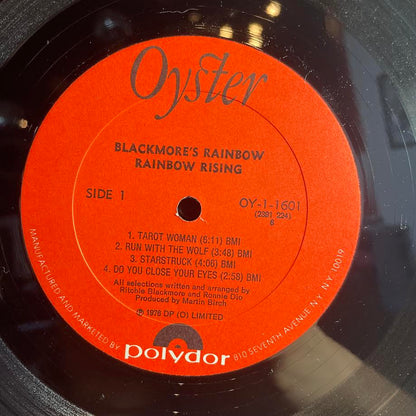 Rainbow - Rising (VINYL) | Excellent (EX) Very Good Plus (VG+)