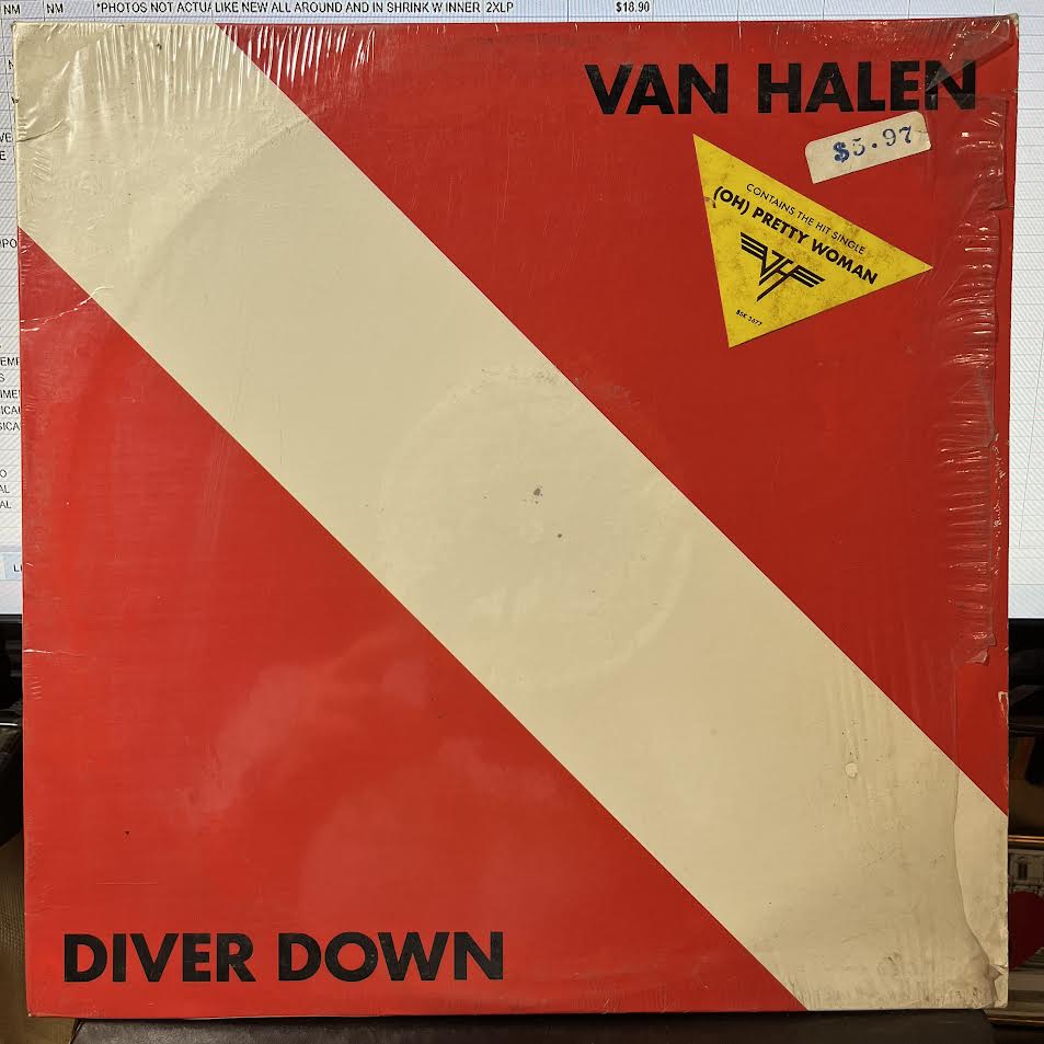 Van Halen - Diver Down (VINYL) | Excellent (EX) Near Mint- (NM-)