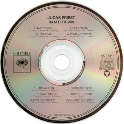Judas Priest - Ram It Down (CD) | Excellent (EX)