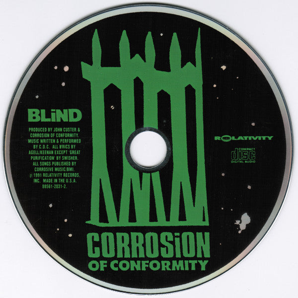 Corrosion Of Conformity - Blind (CD) | Excellent (EX)