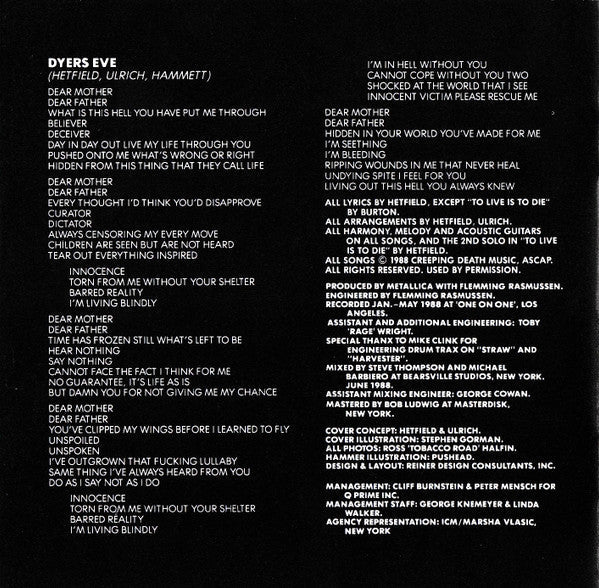 Metallica - ...And Justice For All (CD) | Excellent (EX)