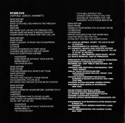 Metallica - ...And Justice For All (CD) | Excellent (EX)